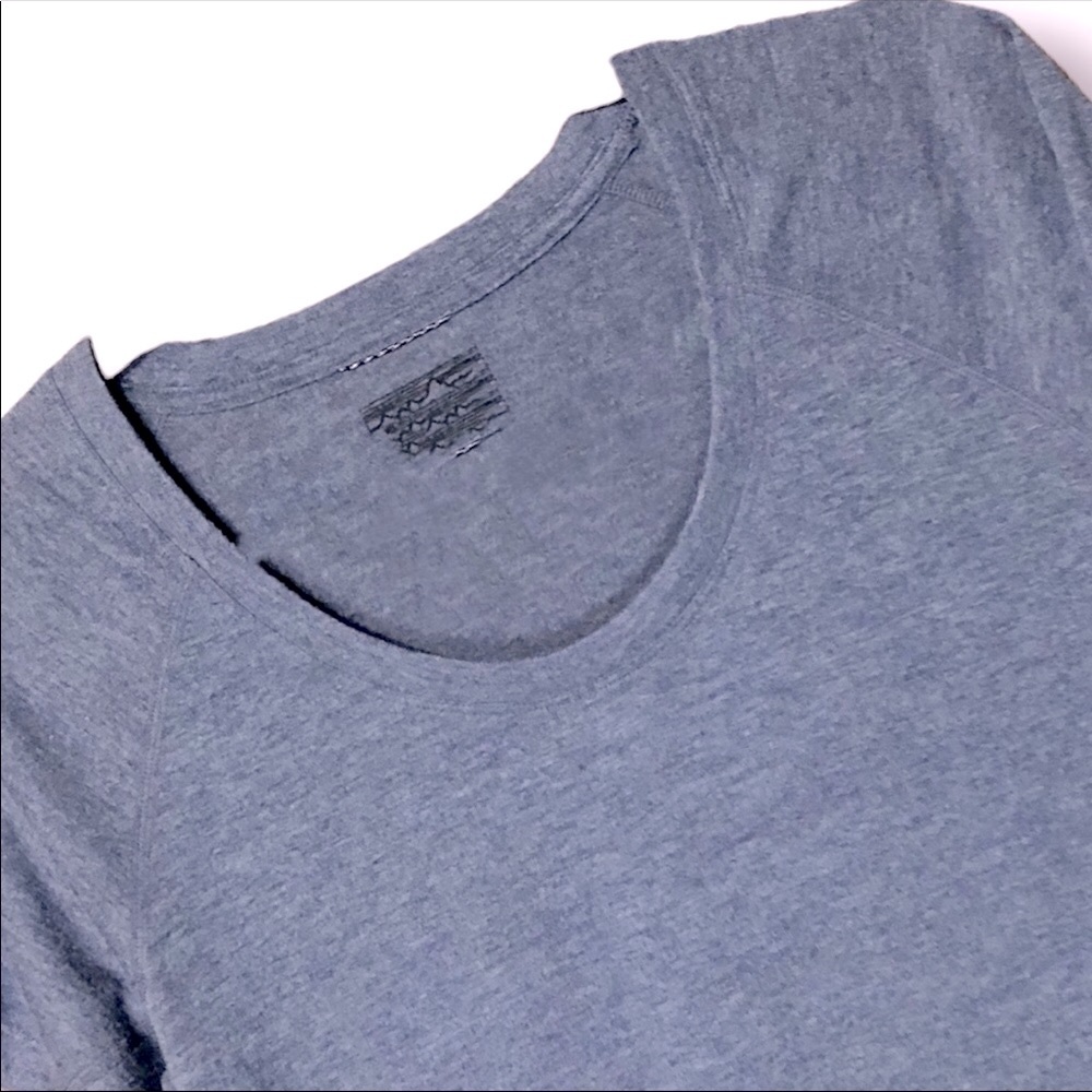 SOLD!!!   PATAGONIA | BLUE CAPILENE COOL TRAIL TECHNICAL PERFORMANCE TEE SZ S